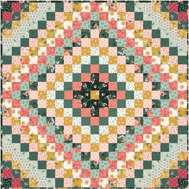 Riley Blake Wrap Around Porch Quilt Pattern (Free Digital PDF Download)