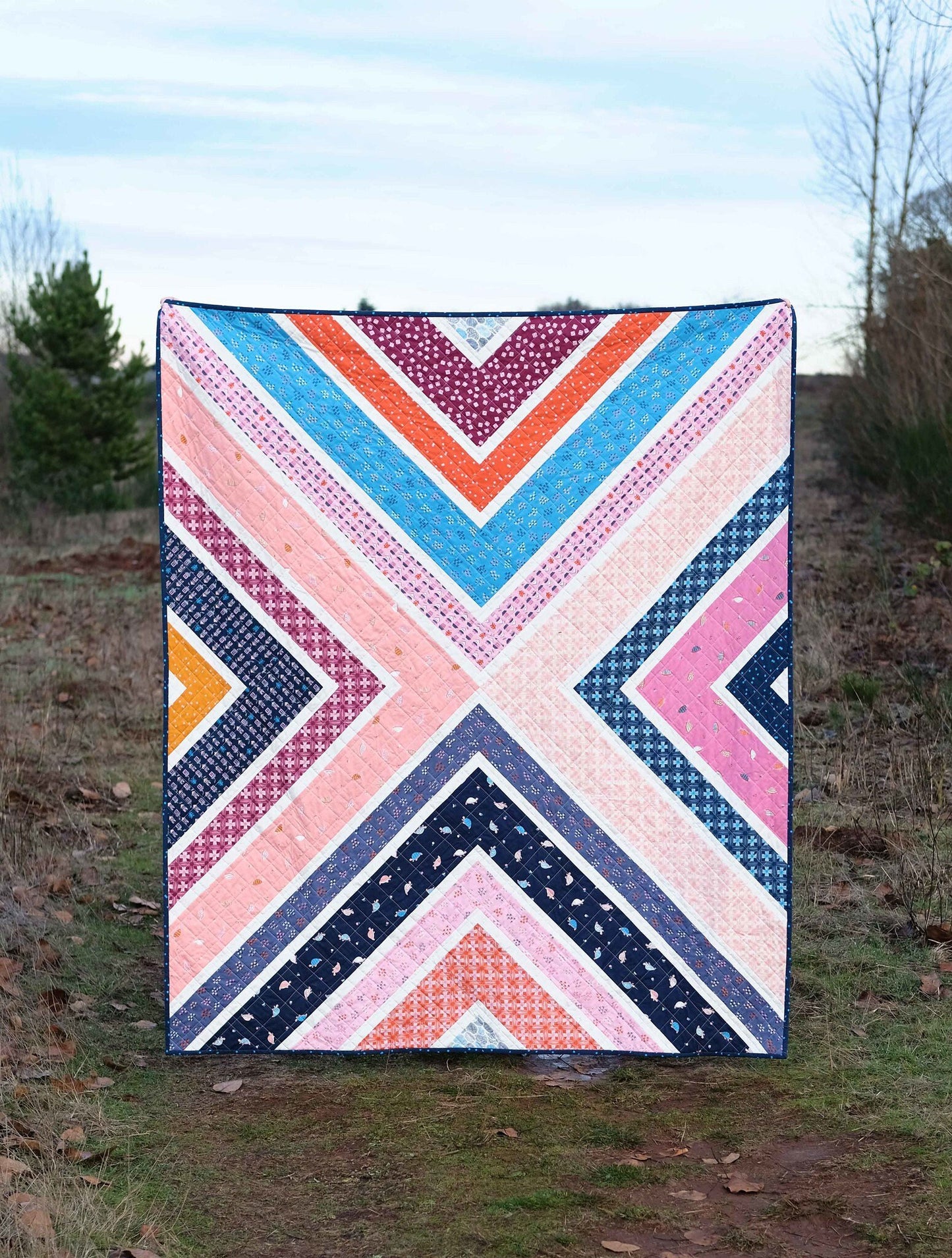 Erica Jackman Sylvie Quilt Pattern (includes 3 sizes in each pattern)