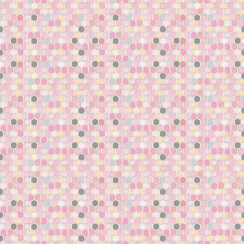 Poppie Cotton Country Roads Fabric Collection River on Pink Premium 100% Cotton Quilt Shop Quality Fabrics