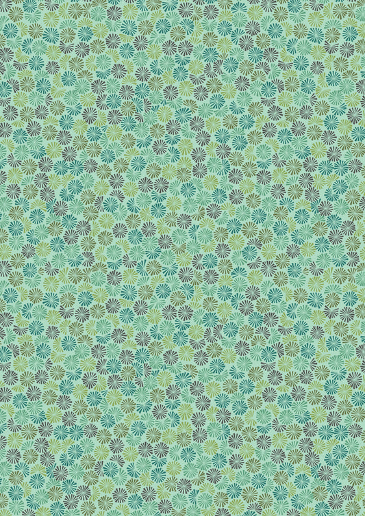 Lewis & Irene Panthera Fabric Collection Jungle Fern on Light Jade Premium 100% Cotton Quilt Shop Quality Fabrics