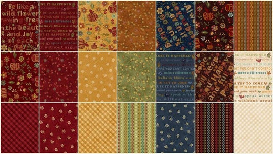 Henry Glass Note to Self Fabric Collection Notes on Wine