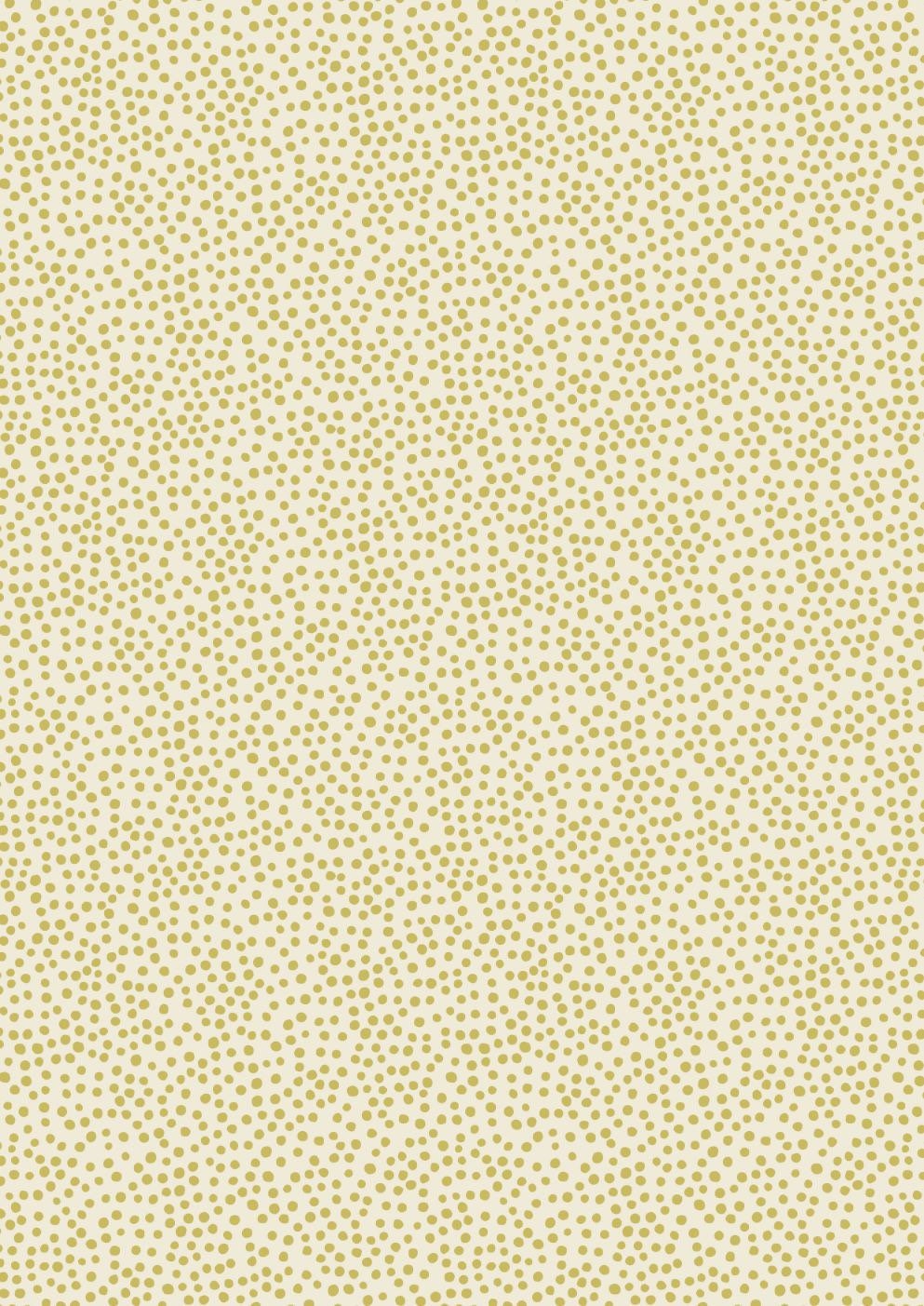 Lewis & Irene Marvelous Metallics Fabric Collection Metallic Gold Spot on Cream Premium 100% Cotton Quilt Shop Quality Fabrics