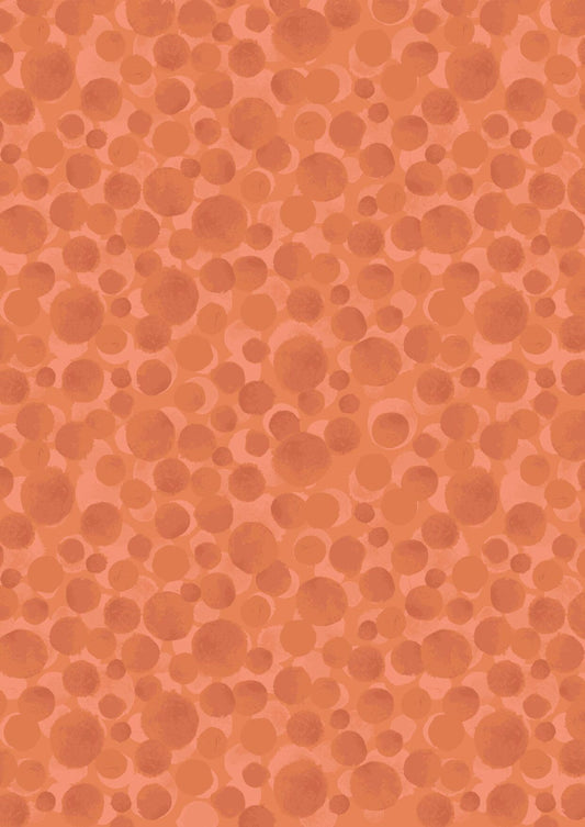 Lewis & Irene Bumbleberries Blenders Metallic Copper BB272 Premium 100% Cotton Quilt Shop Quality Fabrics