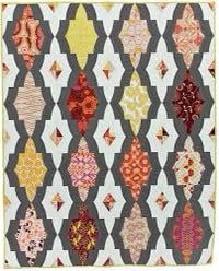 Sew Kind of Wonderful Metro Medallion Quilt Pattern Finished size 52”x64”