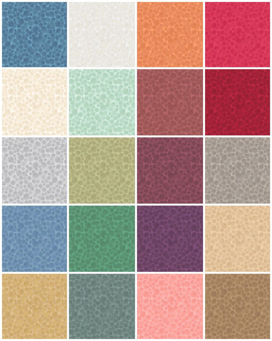 Lewis & Irene Bumbleberries Blenders Fabric Collection Metallic Blue Mermaid Tail BB150