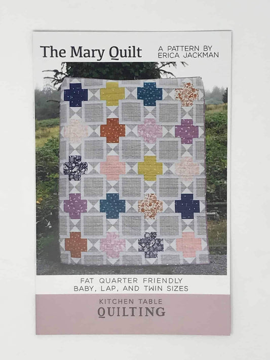 Erica Jackman The Mary Quilt Pattern (includes 3 sizes in each pattern)