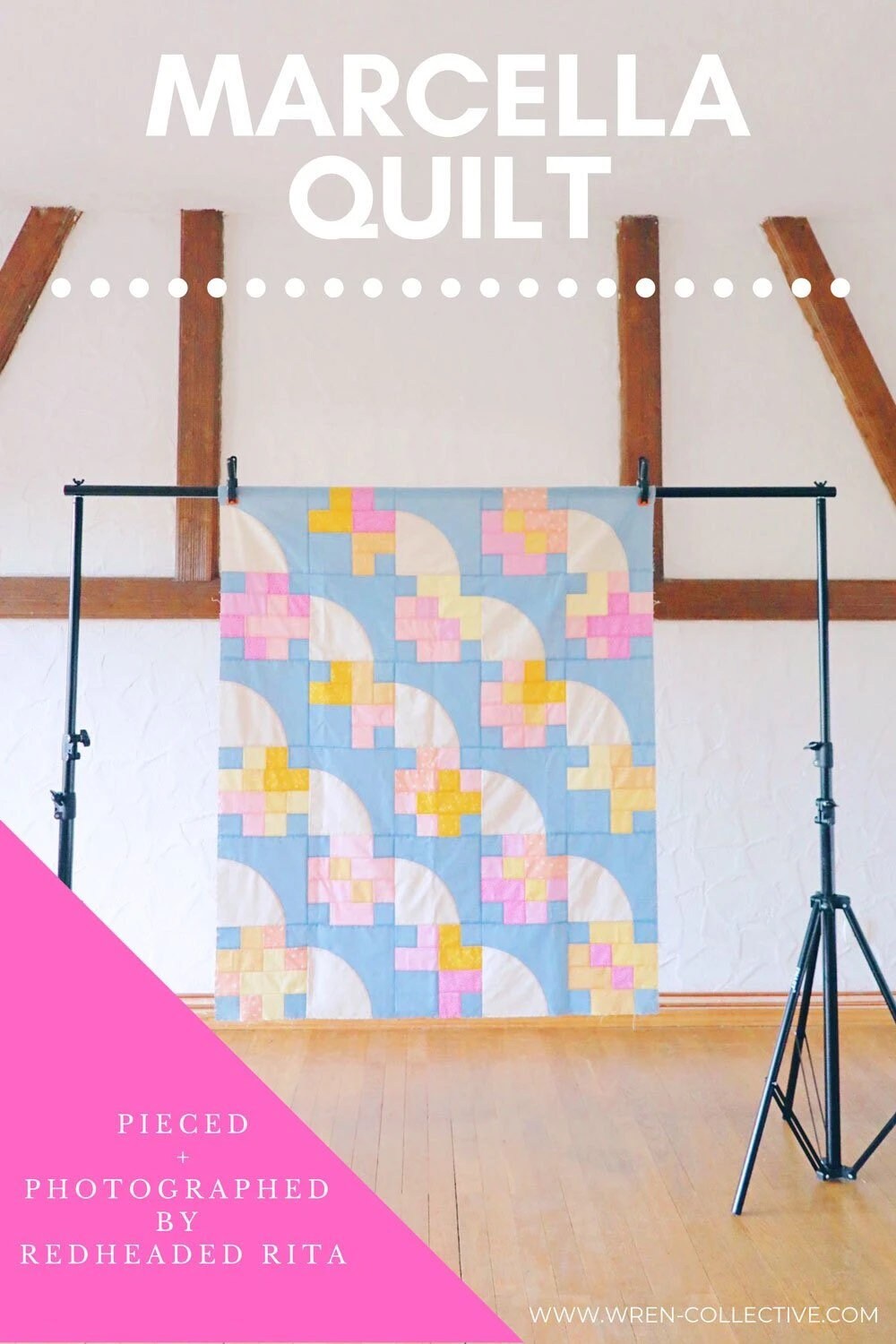 Wren Collective Marcella Quilt Pattern 5 Size Variations Per Pattern