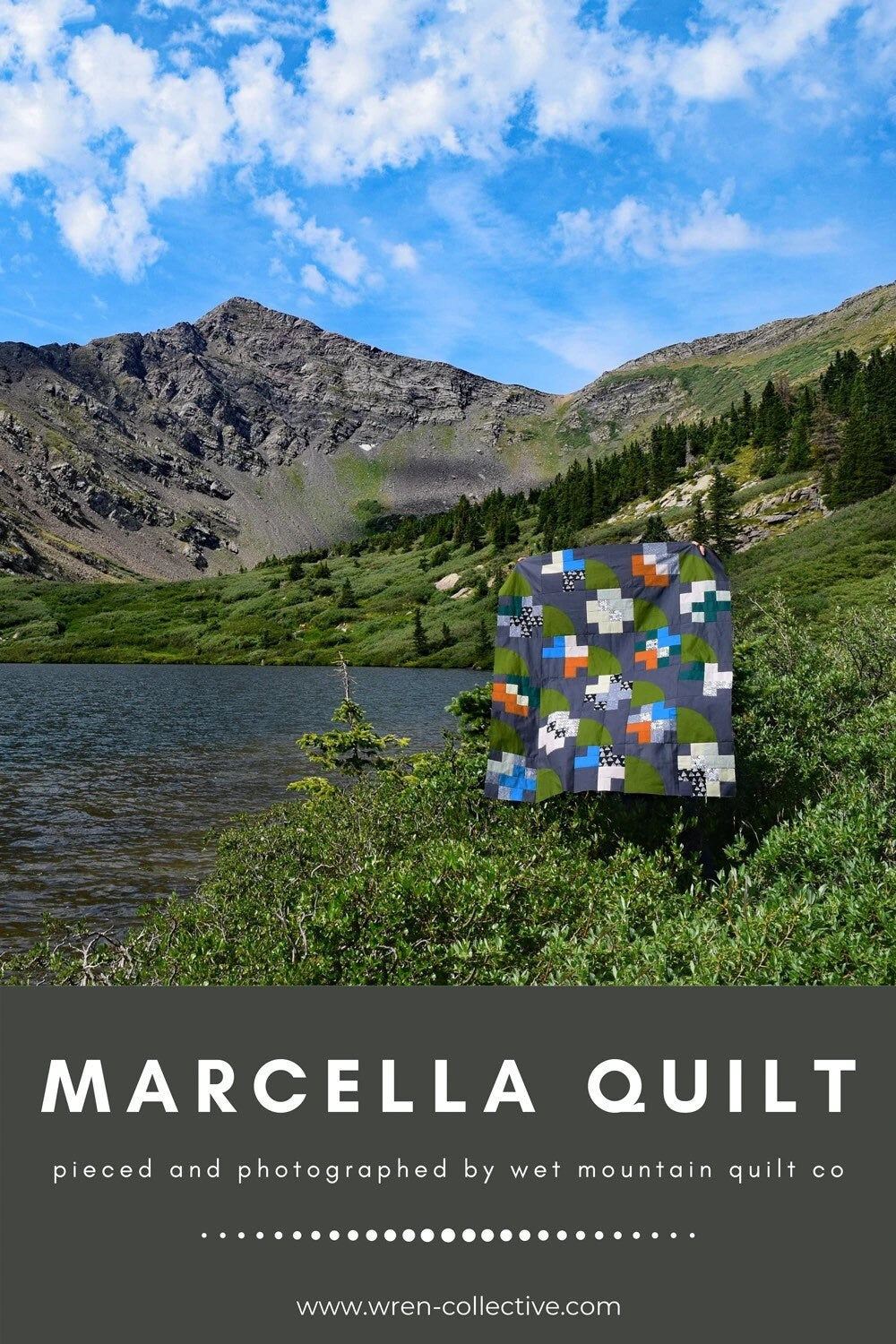 Wren Collective Marcella Quilt Pattern 5 Size Variations Per Pattern