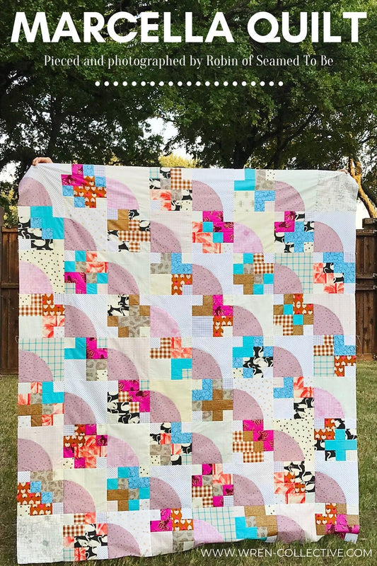 Wren Collective Marcella Quilt Pattern 5 Size Variations Per Pattern