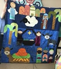 Sew Kind of Wonderful Starry Night Nativity Quilt Pattern (8 variation pattern) & Bonus Block All Is Calm Block Pattern (sold separately)
