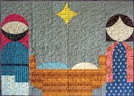 Sew Kind of Wonderful Starry Night Nativity Quilt Pattern (8 variation pattern) & Bonus Block All Is Calm Block Pattern (sold separately)