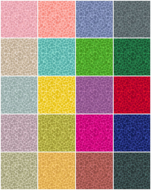 Lewis & Irene Bumbleberries Blenders Fabric Collection Muted Thistle BB287 Premium 100% Cotton Quilt Shop Quality Fabrics