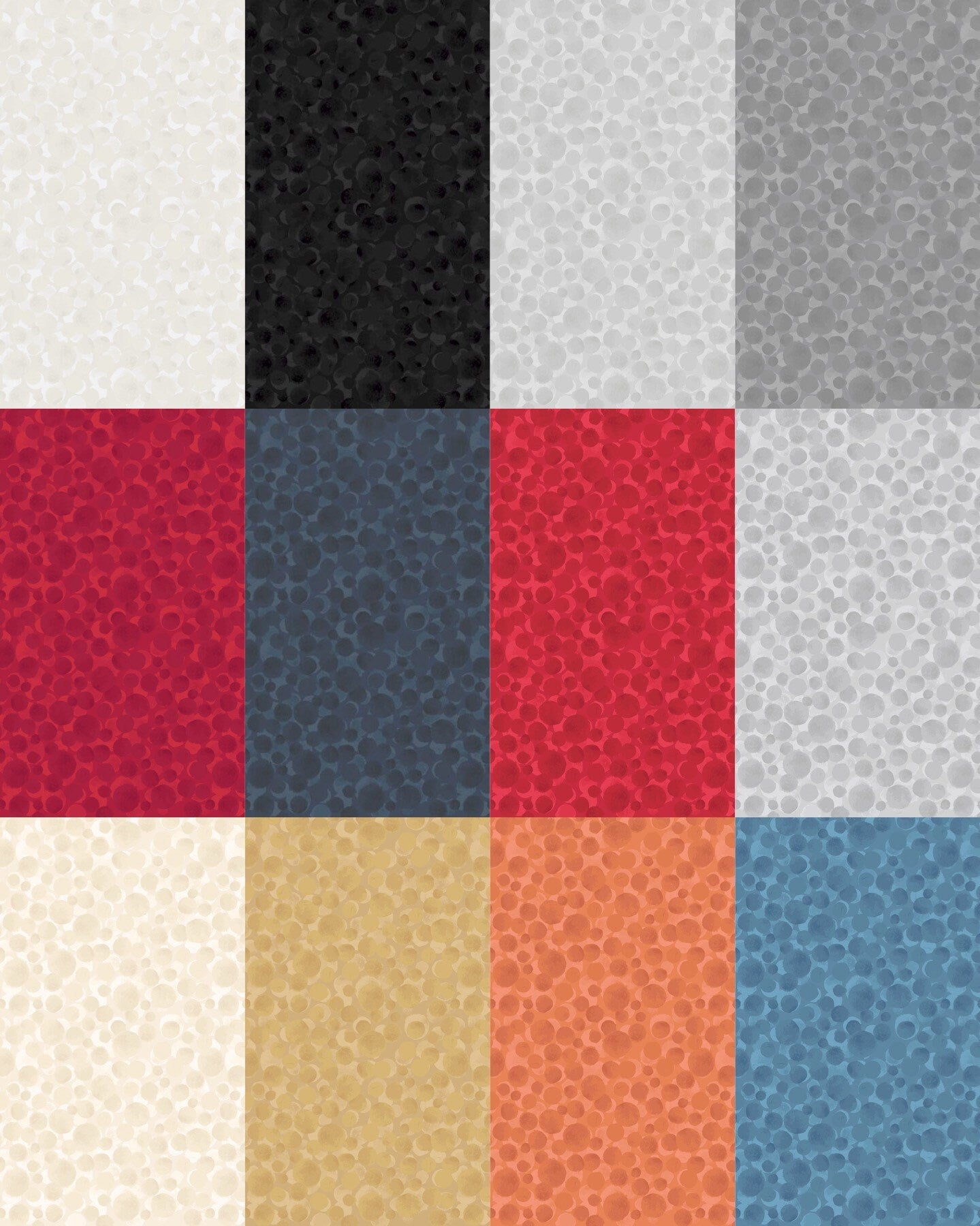 Lewis & Irene Bumbleberries Blenders Fabric Collection Black BB20 Premium 100% Cotton Quilt Shop Quality Fabrics