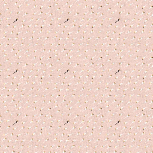 Paintbrush Studio Tails & Whiskers Fabric Collection Mice on Pink Premium 100% Cotton Quilt Shop Quality Fabrics