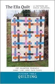 Erica Jackman The Ella Quilt Pattern (3 Size Variations Per Pattern)