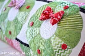 LAST ONE!! Kimberbell Deck The Halls Bench Pillow Collection Fabric & Embellishment Kit (Backing Included)