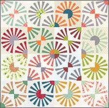 Sew Kind of Wonderful 70 & Sunny/Sunny Rays Quilt Pattern Finished Size 76"x76"