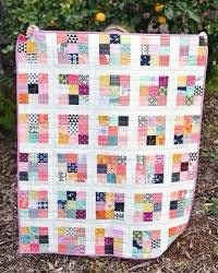 Erica Jackman Modern Postage Stamp Quilt Pattern (2 Size Variations Per Pattern)