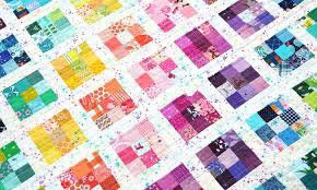 Erica Jackman Modern Postage Stamp Quilt Pattern (2 Size Variations Per Pattern)