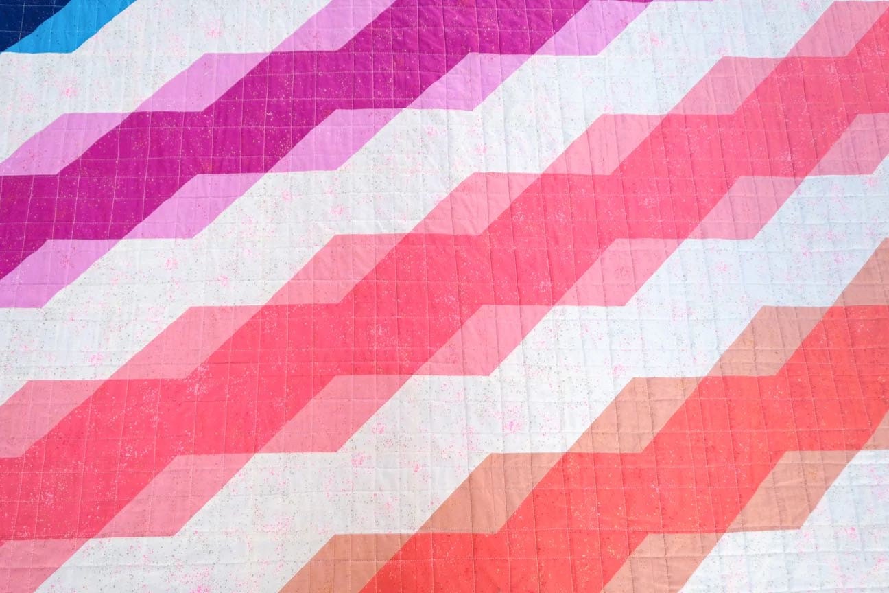 Erica Jackman Diana Quilt Pattern (4 Size Variations Per Pattern)