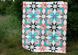 Erica Jackman Glenda Quilt Pattern Finished Size: 65"x75"