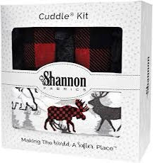 LAST ONE!!! Shannon Fabrics A'Moose'd Cuddle Minky Blanket Kit Finished Size: 58"x68"