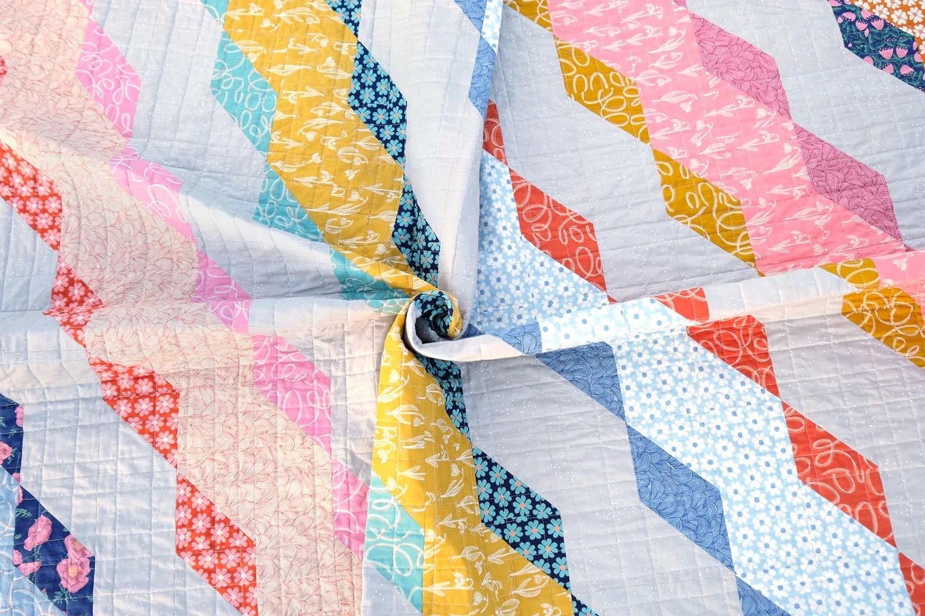 Erica Jackman Diana Quilt Pattern (4 Size Variations Per Pattern)
