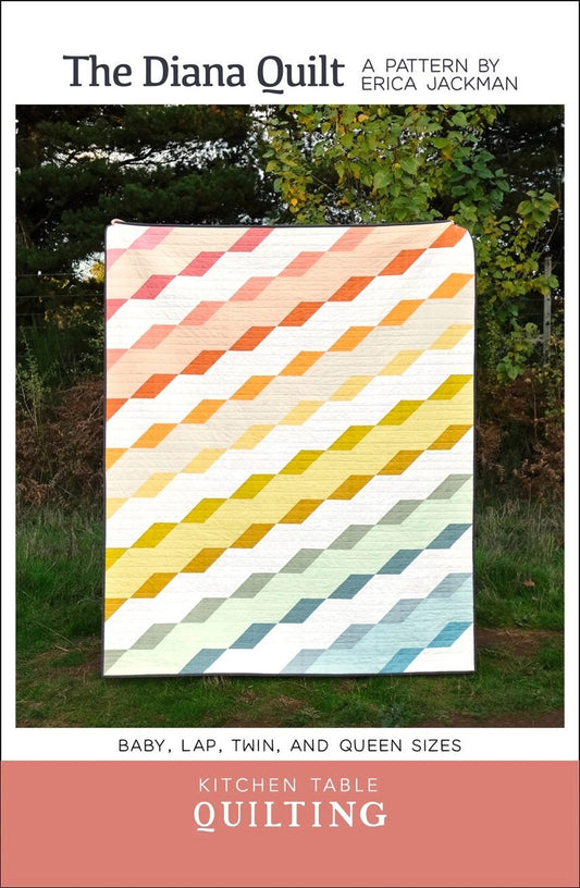 Erica Jackman Diana Quilt Pattern (4 Size Variations Per Pattern)