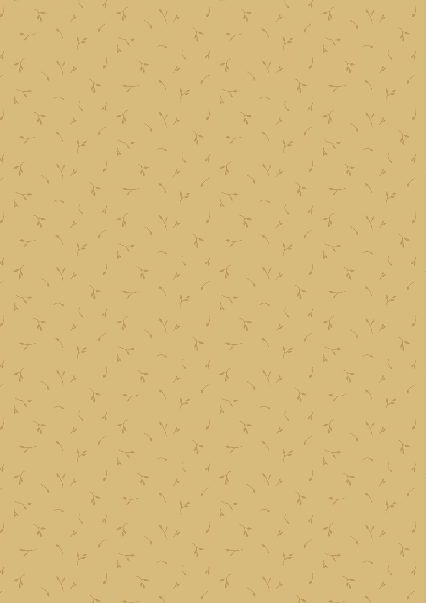 LAST BOLT!! Lewis & Irene Meadowside Fabric Collection Seeds of Solitude on Antique Gold Premium 100% Cotton Quilt Shop Quality Fabrics