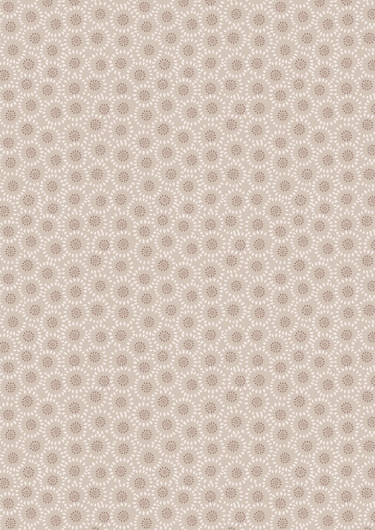 Lewis & Irene Shinrin Yoku Fabric Collection Small Floral on Warm Natural Premium 100% Cotton Quilt Shop Quality Fabrics