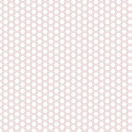 Maywood Studio Kimberbell Vintage Flora Fabric Collection Honeycomb on Pink Premium 100% Cotton Quilt Shop Quality Fabrics