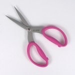 Karen Kay Buckley's Perfect Scissors Smooth Blade Pink 7.5" Multi-Purpose Scissors with Plastic Sheath