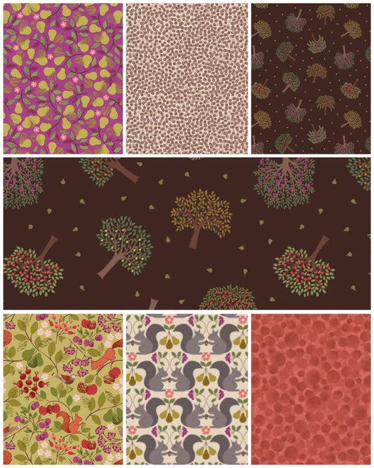 LAST RESTOCK! Lewis & Irene The Orchard Fabric Collection Table Runner Kit #3 Finished Size: 20”x44” Premium 100% Cotton Fabrics