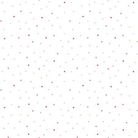 Maywood Studio Kimberbell Vintage Flora Fabric Collection Tiny Dots White/Pink/Multi Premium 100% Cotton Quilt Shop Quality Fabrics