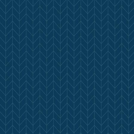 Maywood Studio Kimberbell Vintage Flora Fabric Collection Chevron on Dark Blue Premium 100% Cotton Quilt Shop Quality Fabrics