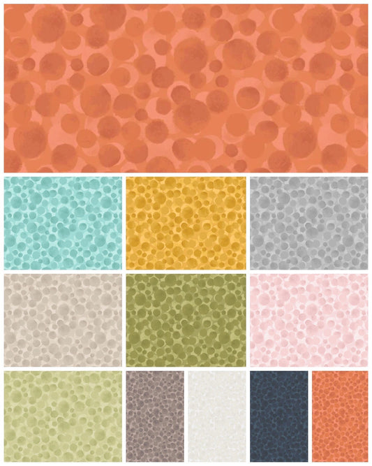 LAST RESTOCK! Lewis & Irene’s Bumbleberries Blenders Fabric Collection Quilt Kit #1 Finished Size: 56"x66" Premium 100% Cotton Fabric