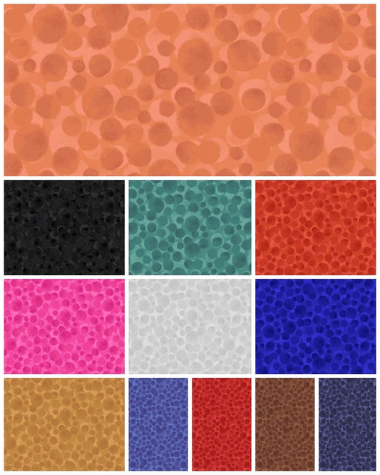 LAST RESTOCK! Lewis & Irene’s Bumbleberries Blenders Fabric Collection Quilt Kit #2 Finished Size: 56"x66" Premium 100% Cotton Fabric