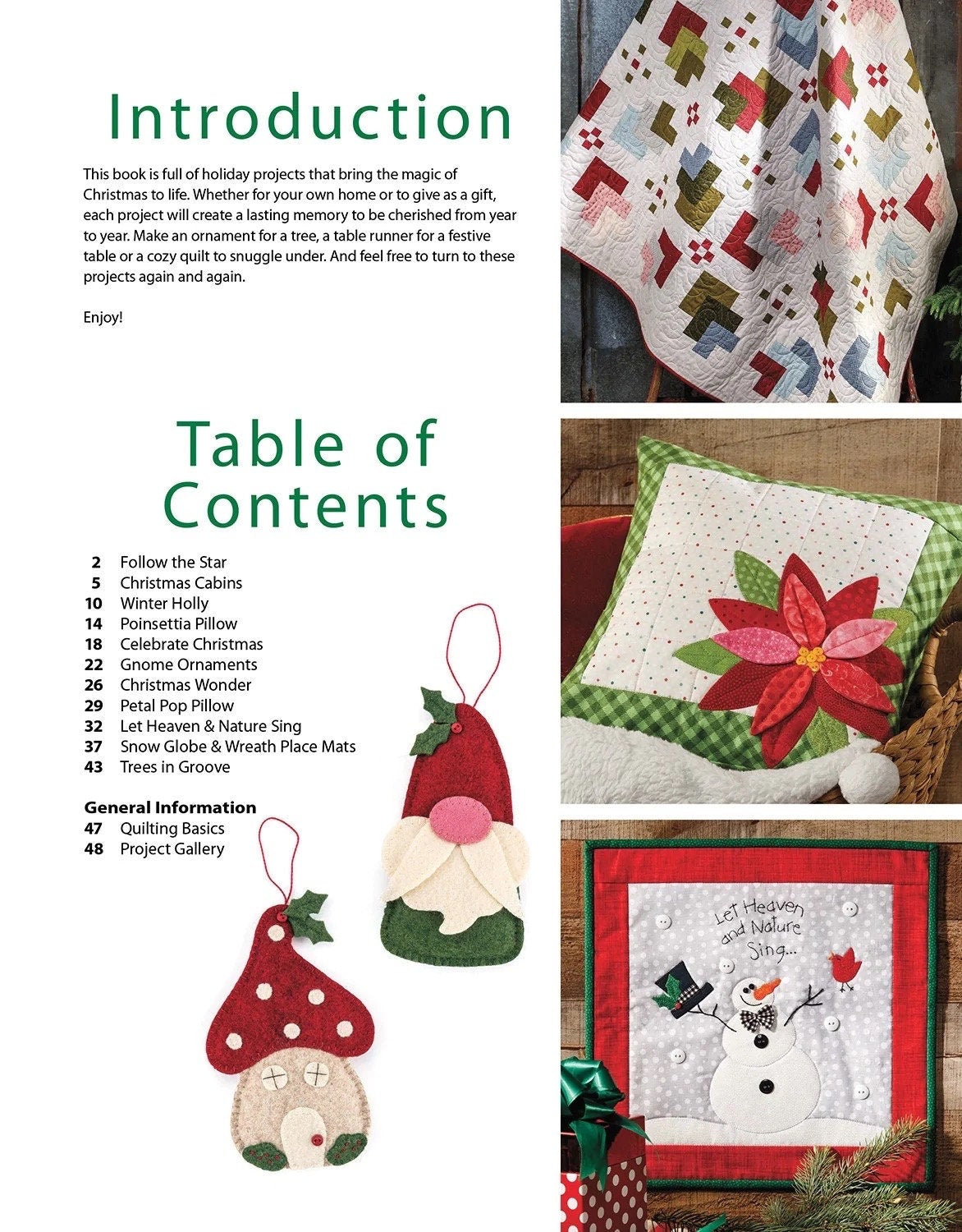 Annie's Quilting Tis the Season for Quilting Pattern Book (12 Patterns Per Book)