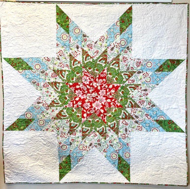 Quiltsmart Big Bright Star Quilt Printed Interfacing Pack - 3 Size Variations Per Pattern