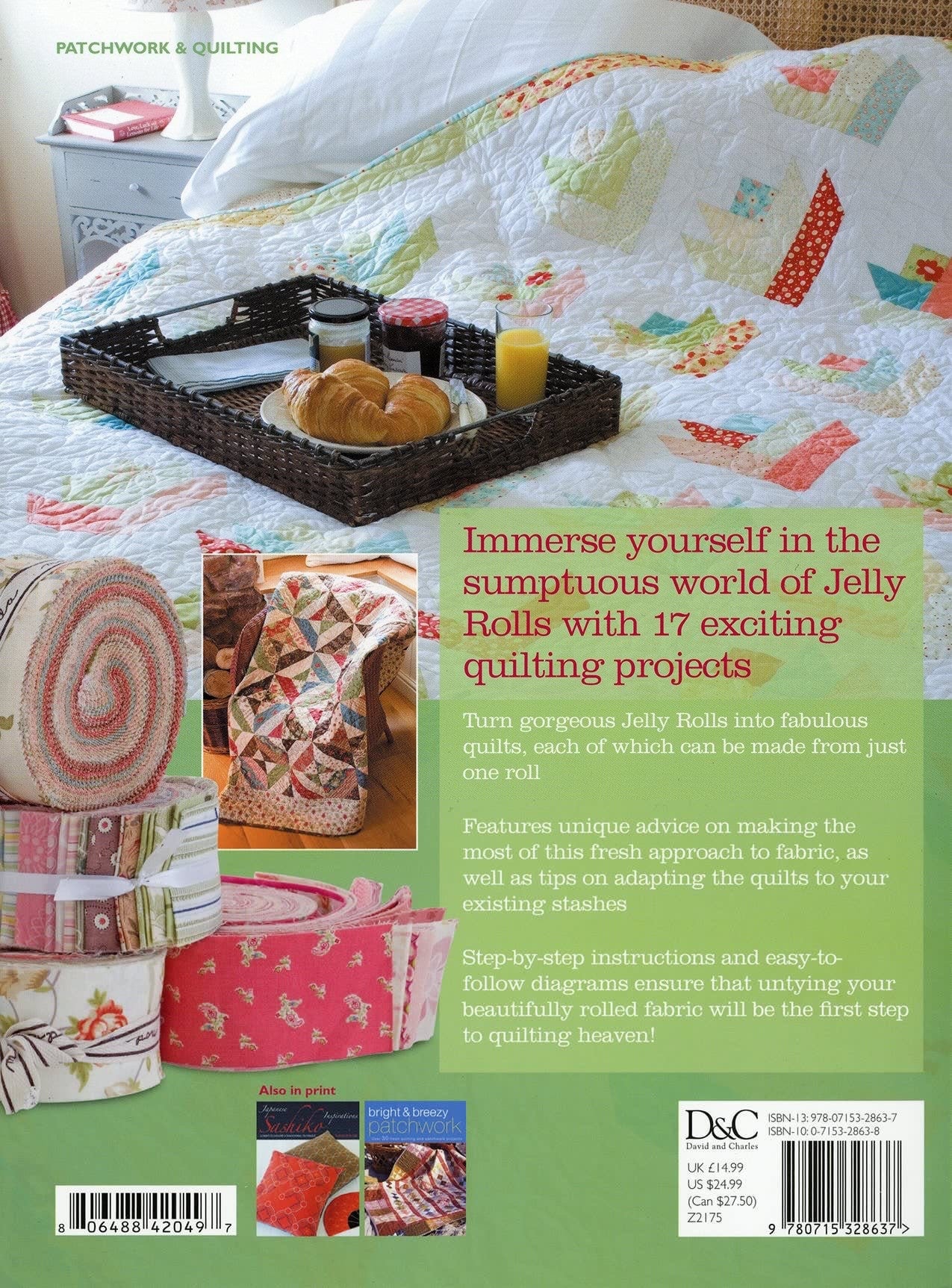 Pam & Nicky Lintott Jelly Roll Quilts Pattern Book (17 Projects Per Book)