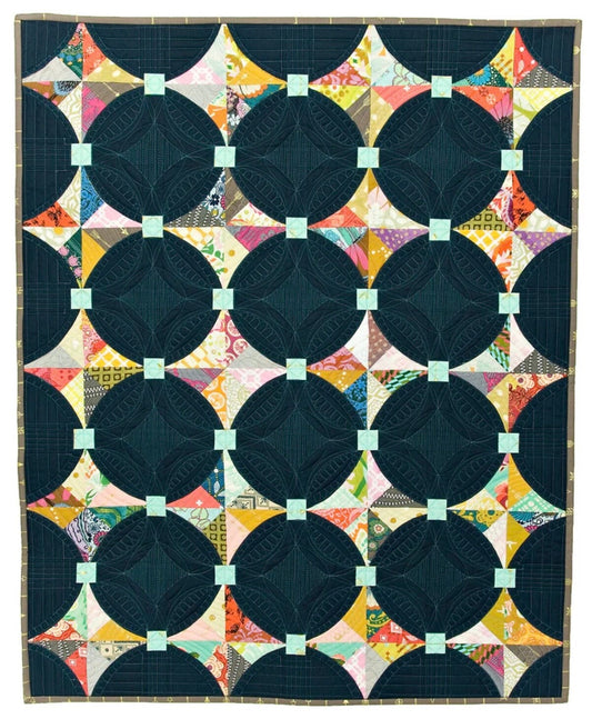 Sew Kind of Wonderful Mini Kites Quilt Pattern Finished Size 27"x34"