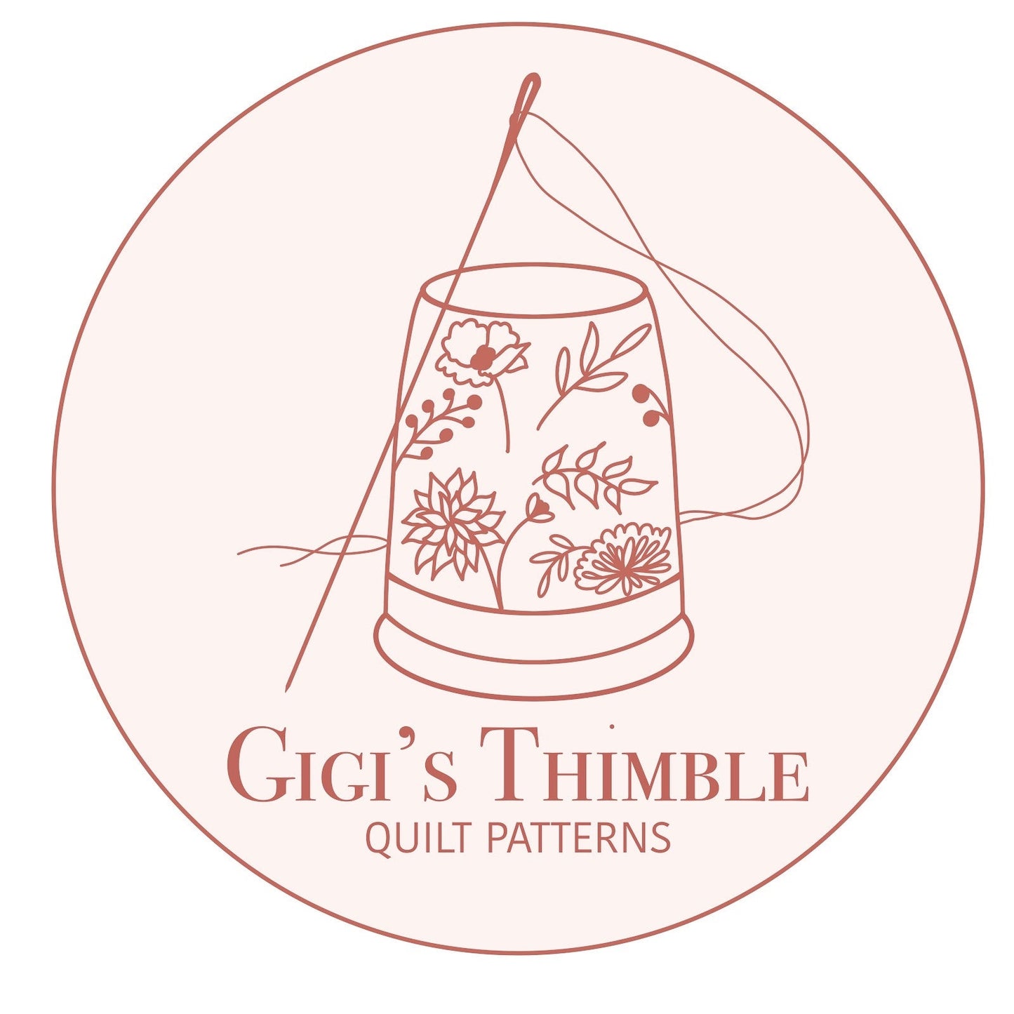 Gigi's Thimble Quilt Patterns Sprout Quilt Pattern - 3 Size Variations Per Pattern