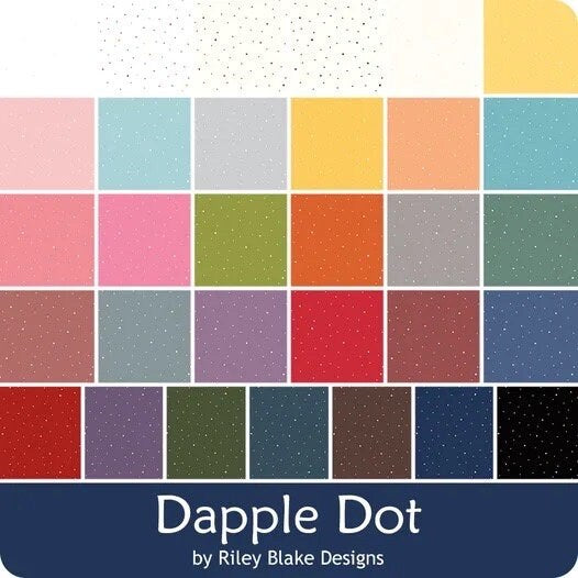 LAST ONE!! Riley Blake Dapple Dots Fabric Collection 31 Yard Bundle Premium 100% Cotton Quilt Shop Quality Fabrics