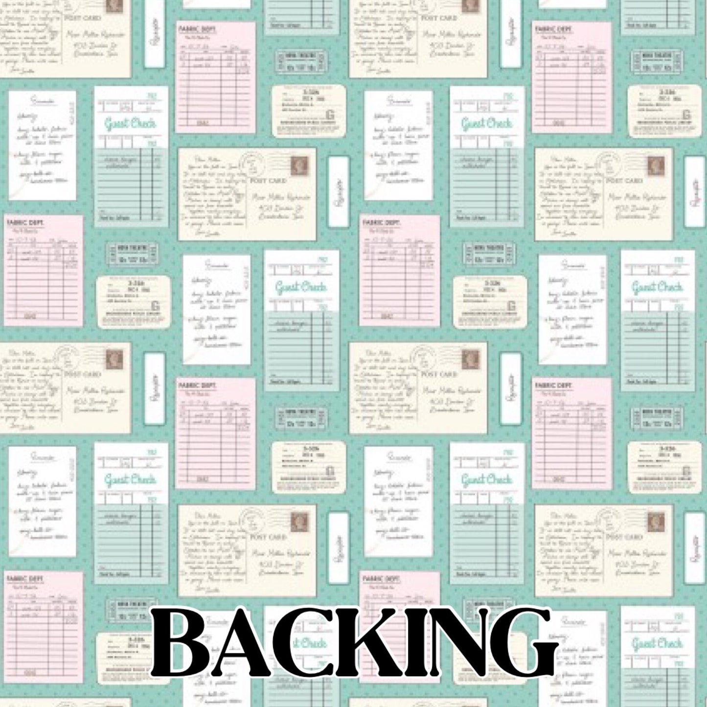 LAST ONE!! Poppie Cotton Shopping Day Quilt Kit Featuring Poppie Cotton Delightful Department Store Fabrics Finished Size: 60"x64"