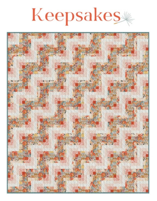 Limited Edition Art Gallery Keepsakes Quilt Kit Featuring Listen To Your Heart Fabric Collection Finished Size: 72"x81"