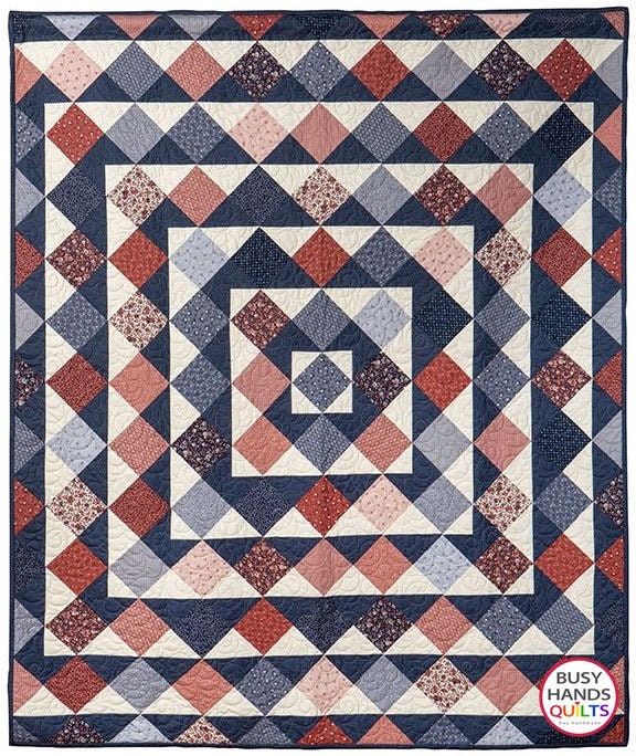 Busy Hands Quilts Skip to My Lou Quilt Pattern (5 Size Variations Per Pattern)