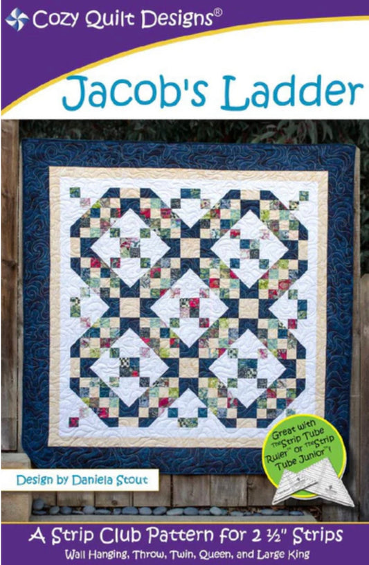Cozy Quilt Designs Jacob's Ladder Quilt Pattern - 5 Size Variations Per Pattern