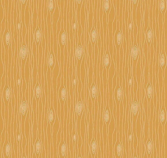Riley Blake Love You S'more Fabric Collection Bark on Gold Premium 100% Cotton Quilt Shop Quality Fabrics