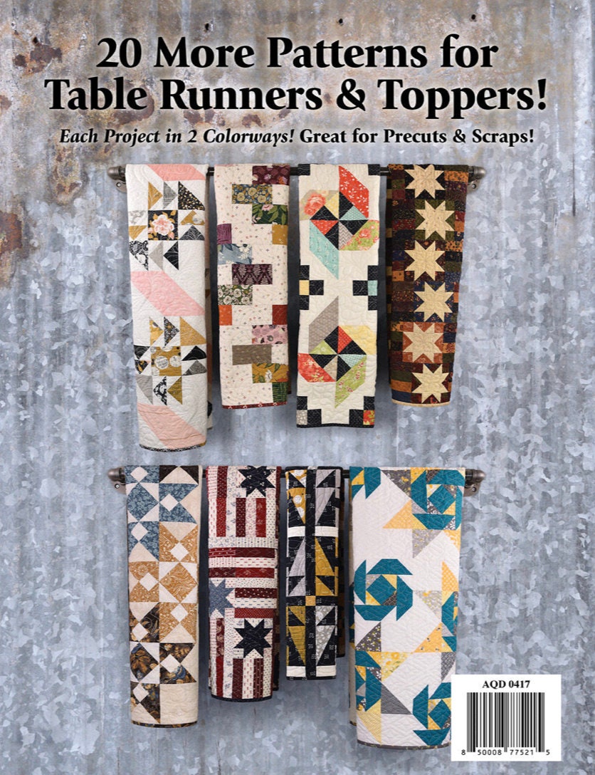 Doug Leko Antler Quilt Designs Tabletastic! 3 Pattern Book (20 Patterns Per Book)