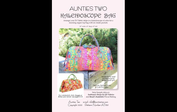 Aunties Two Kaleidoscope Bag Pattern